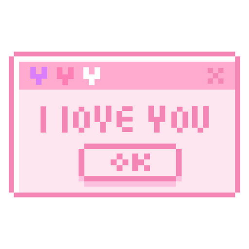Sticker-Club-I Love You Window msg Sticker