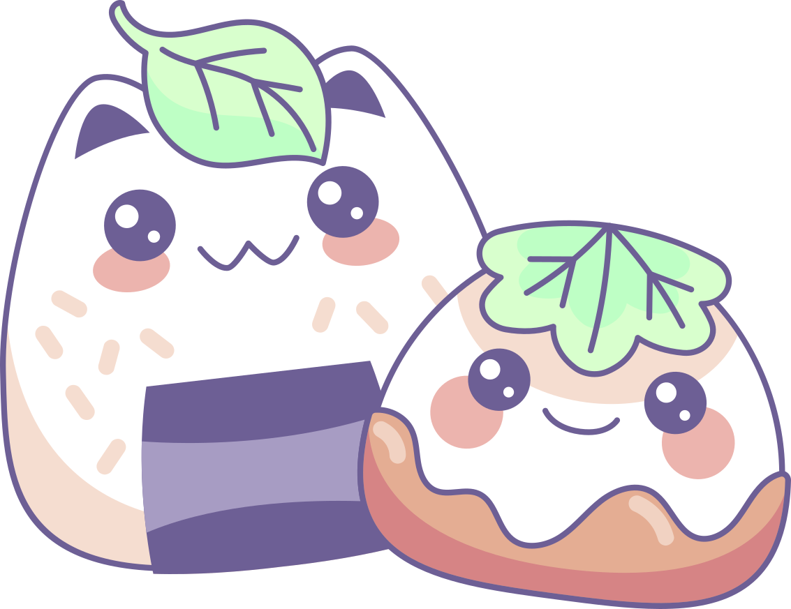 Sticker-Club-Kawaii Neko Buns Stickers