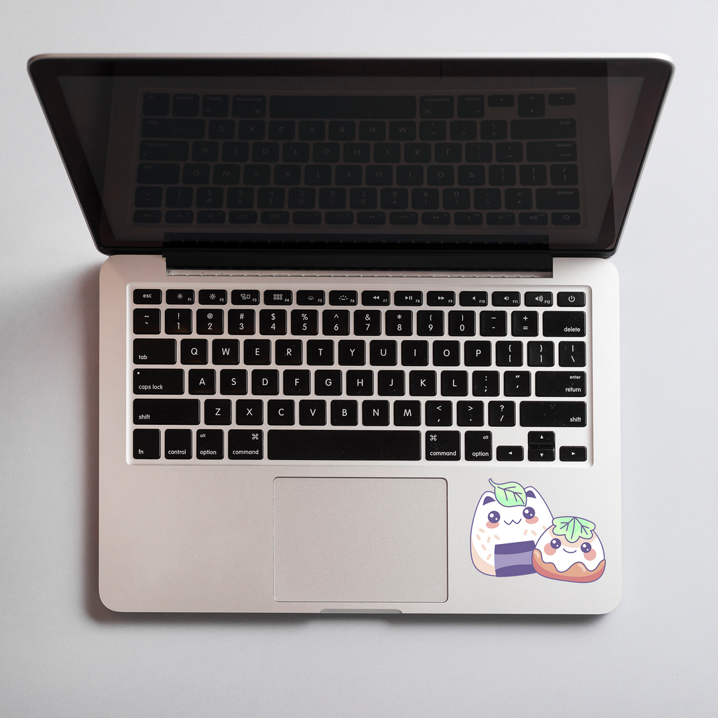 Sticker-Club-Open-laptop-Kawaii Neko Buns Stickers