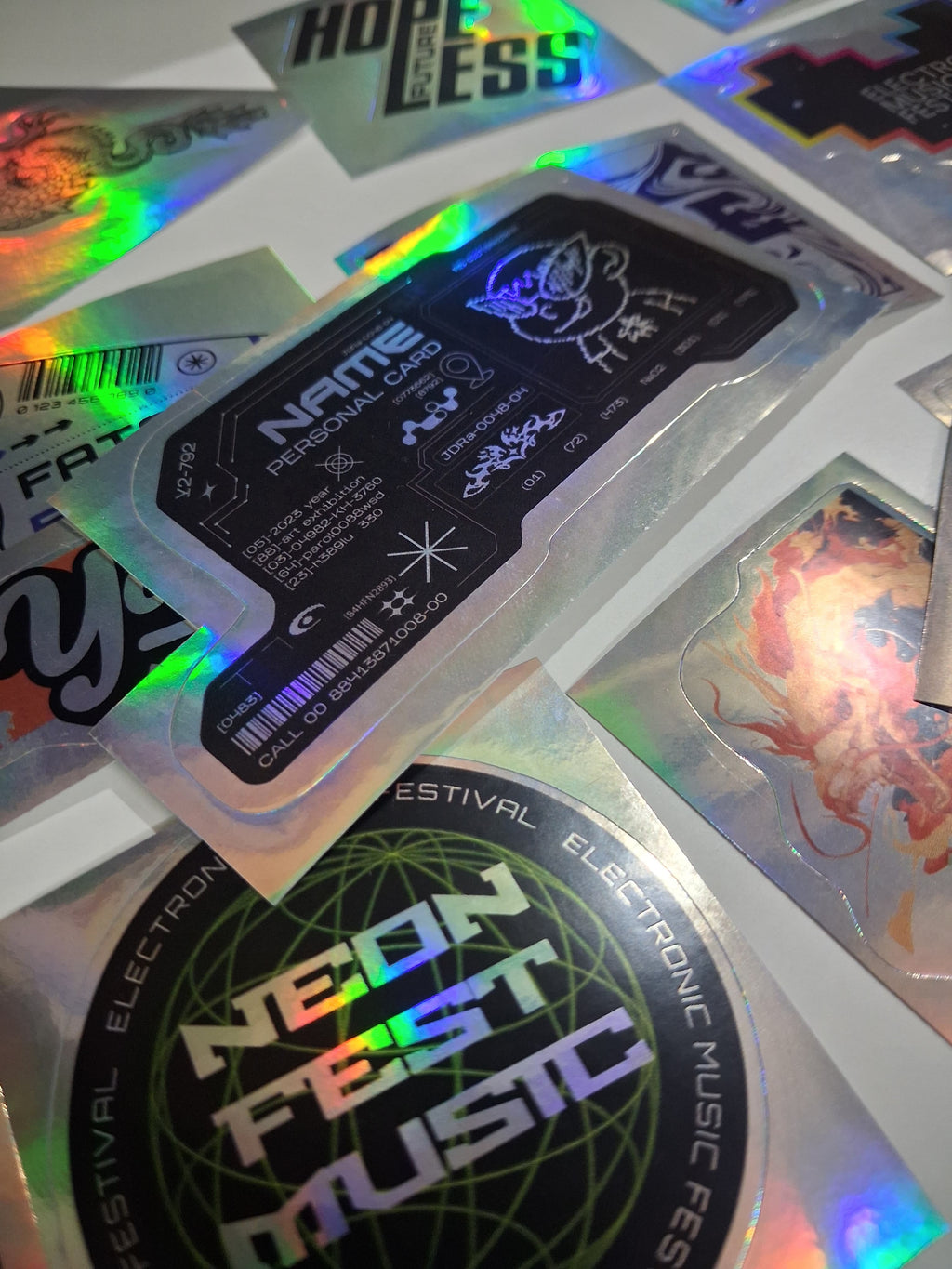 Sticker Club - CyberPunk Sticker Pack ( 49 stickers )
